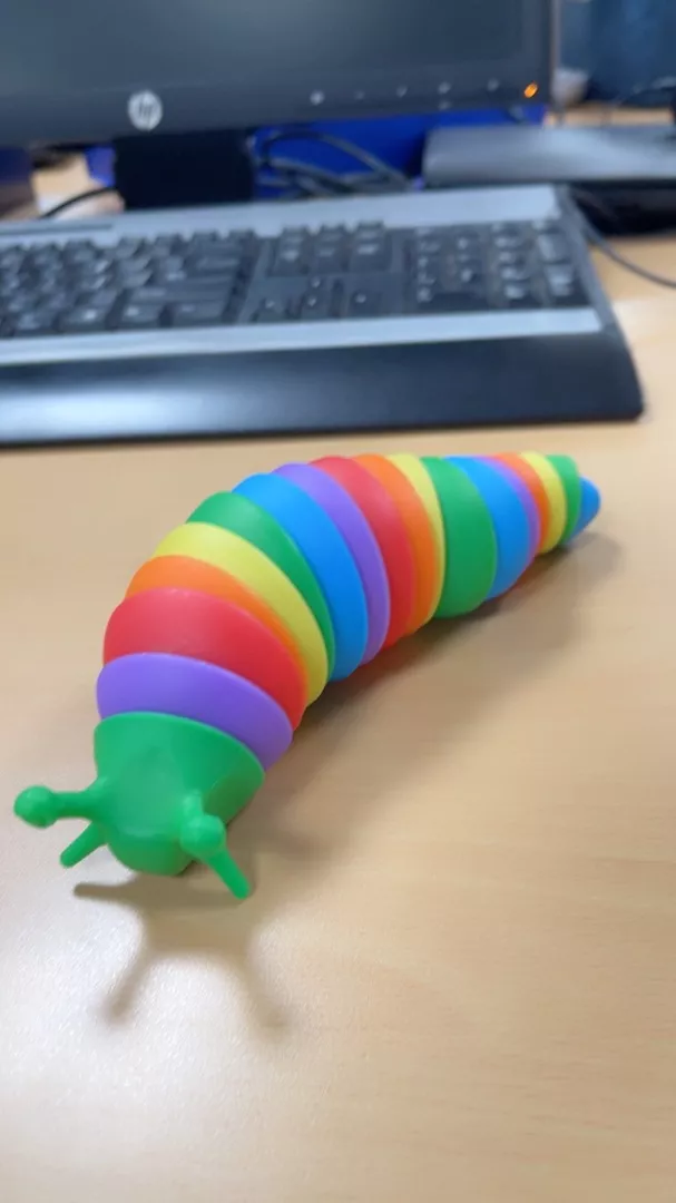 Elastic Caterpillar Toy for Stress Relief photo review