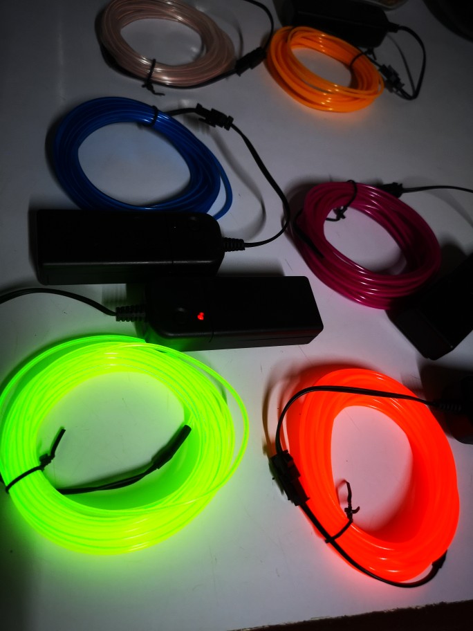 Wire LED Neon Dance Party Atmosphere Decor Lamp photo review