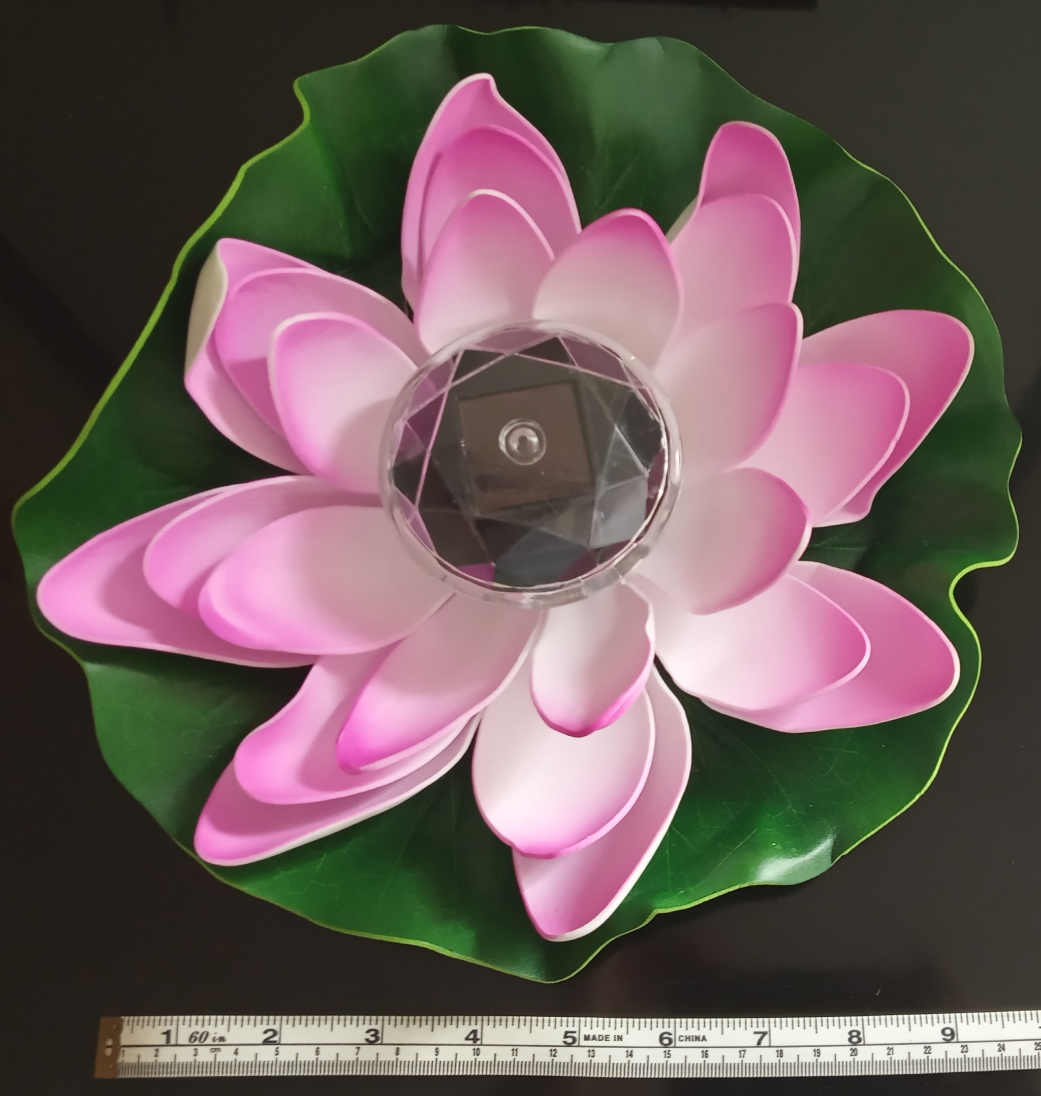 Floating Lotus Flower Solar Pool Lights photo review