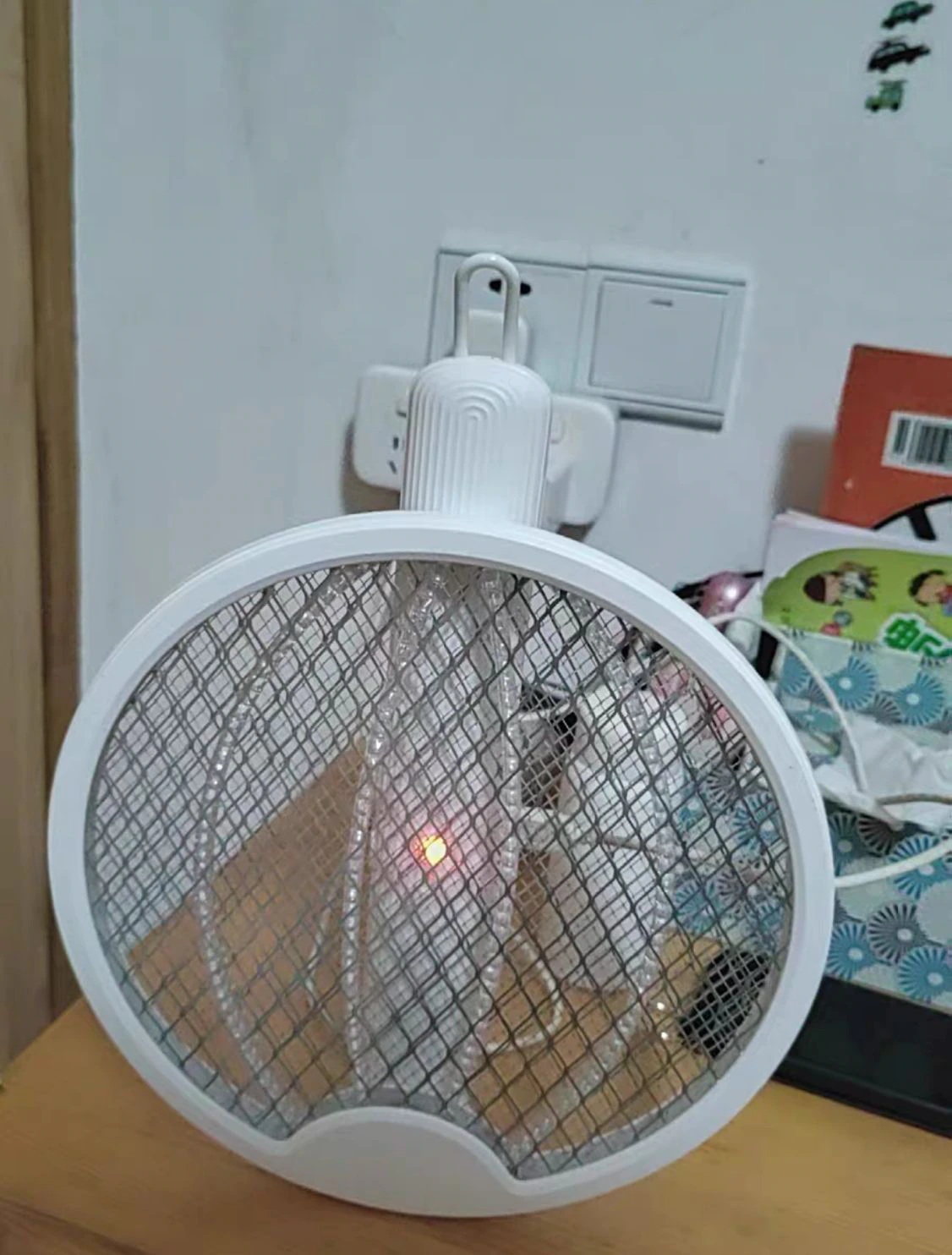 Foldable Raqueta Electric Mosquito Zapper photo review