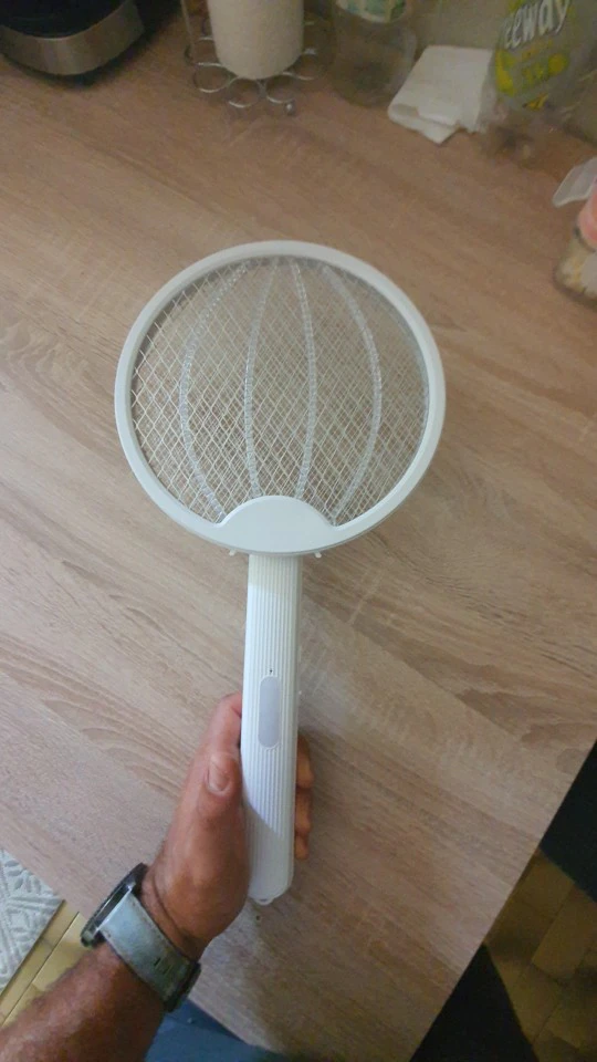 Foldable Raqueta Electric Mosquito Zapper photo review