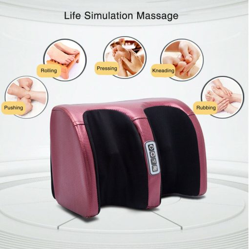 Electric Shiatsu Foot Massager with Heating Therapy for Leg Fatigue Relief