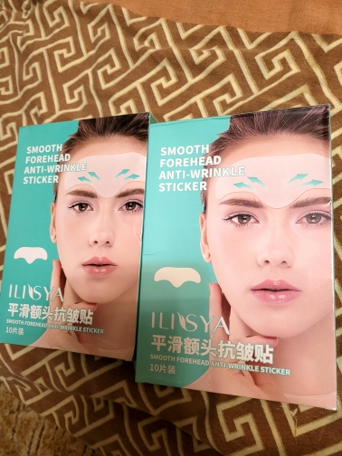 Forehead Wrinkle Pads, Forehead Light Pattern Paste (10pcs a box) photo review