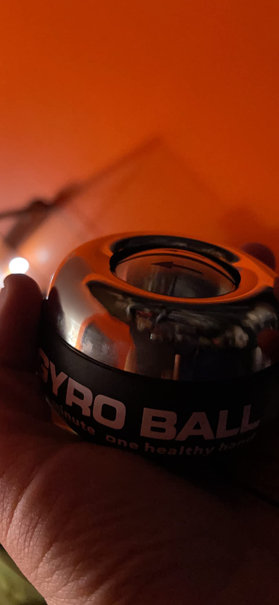 Wrist Exercise Ball With Built-In LED Stress Reliever photo review