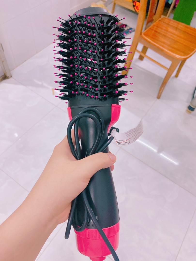 Handy 2-in-1 Multi-Function Hair Dryer Comb photo review