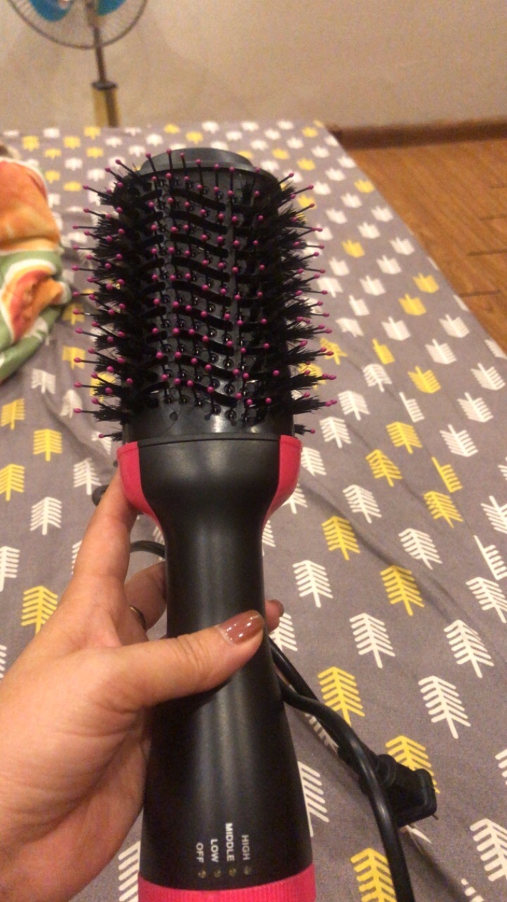 Handy 2-in-1 Multi-Function Hair Dryer Comb photo review