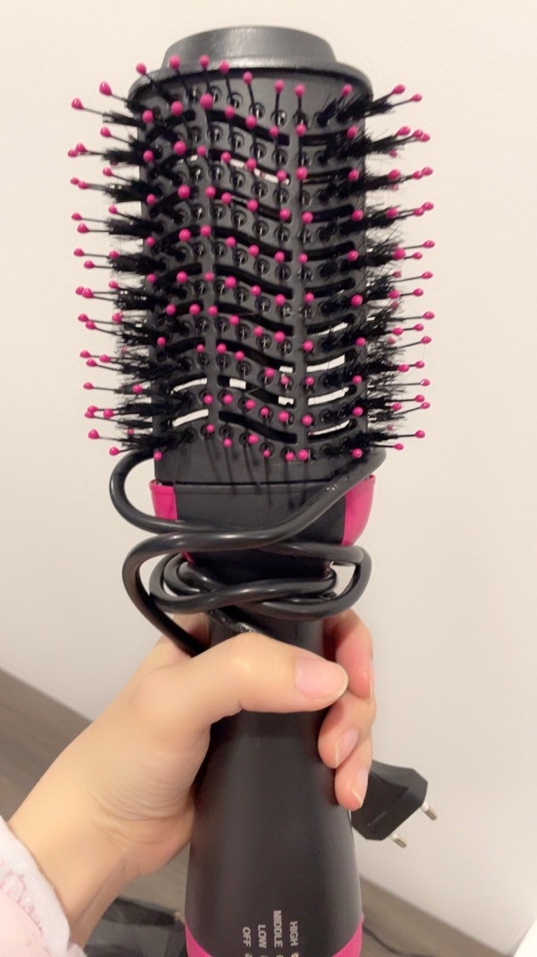 Handy 2-in-1 Multi-Function Hair Dryer Comb photo review