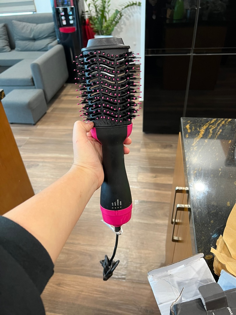 Handy 2-in-1 Multi-Function Hair Dryer Comb photo review