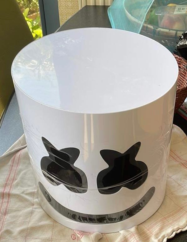 Marshmello Halloween LED Mask with 3 Lighting Modes photo review