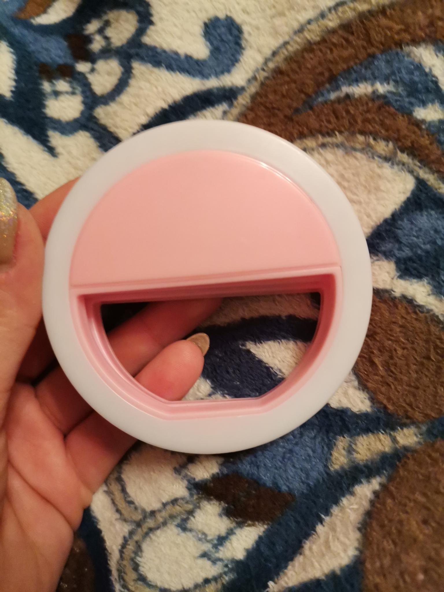 Halo Portable Selfie Ring Light For Iphone And Android photo review