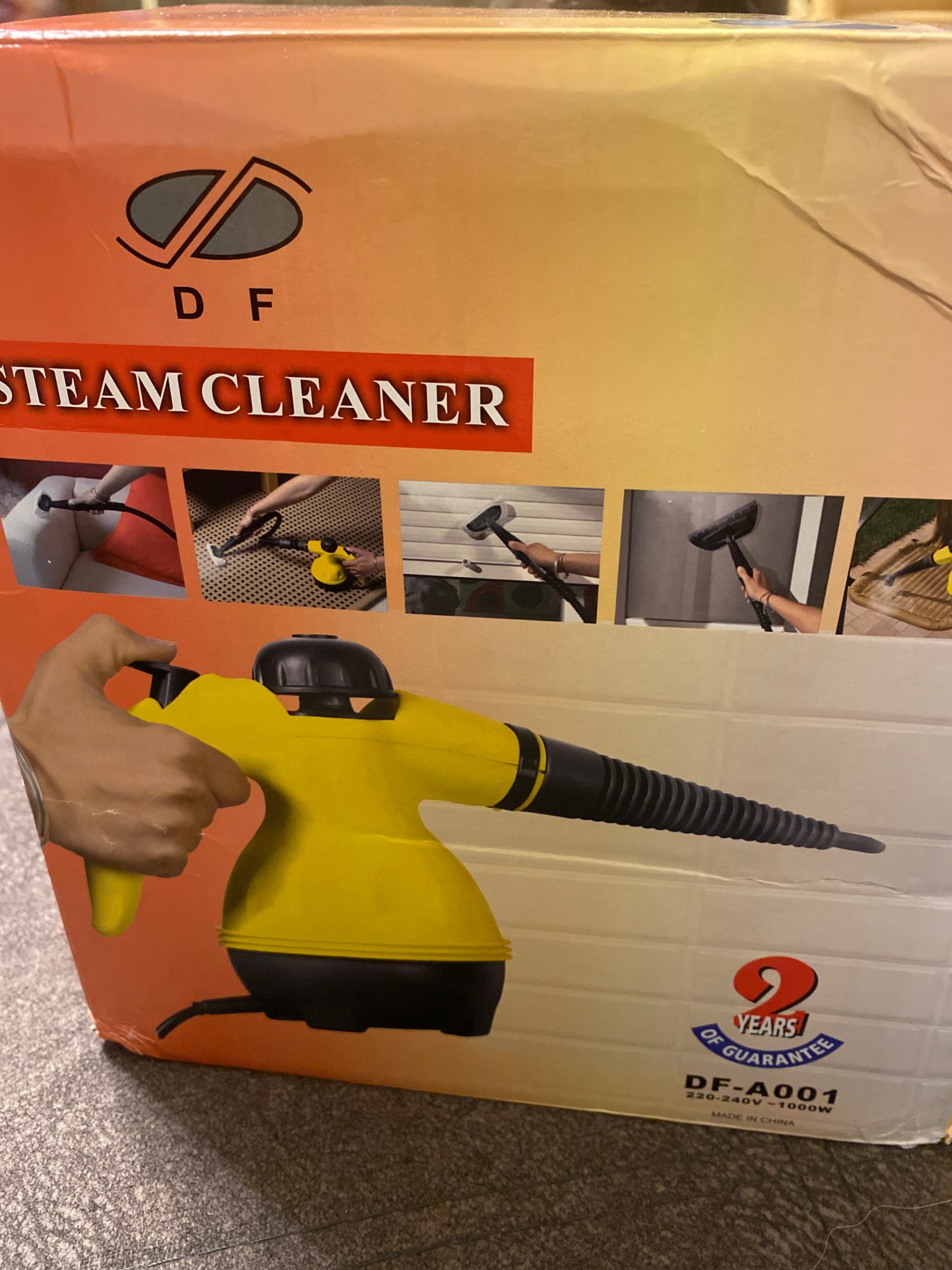 Handheld Electric Steam Cleaner photo review