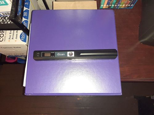 Handheld Portable Document Scanner photo review