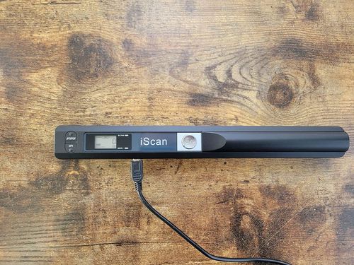 Handheld Portable Document Scanner photo review