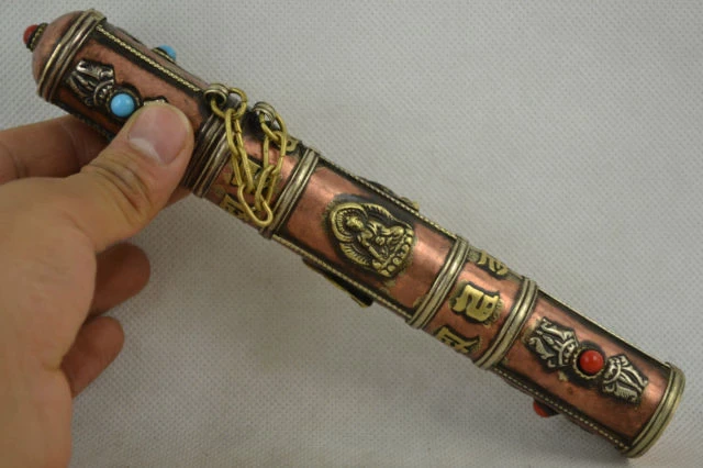 Handmade Copper Incense Stick Tube photo review