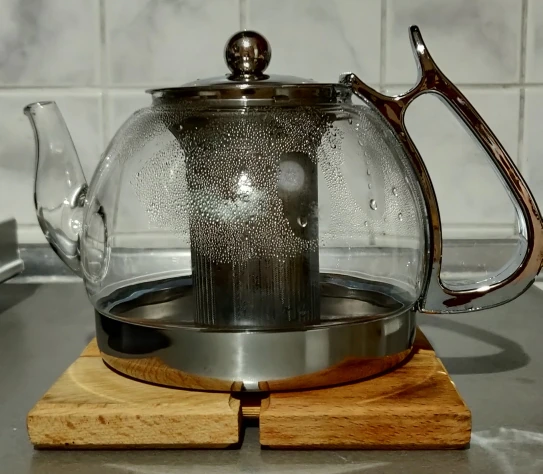 Heat Resistant Glass Teapot photo review