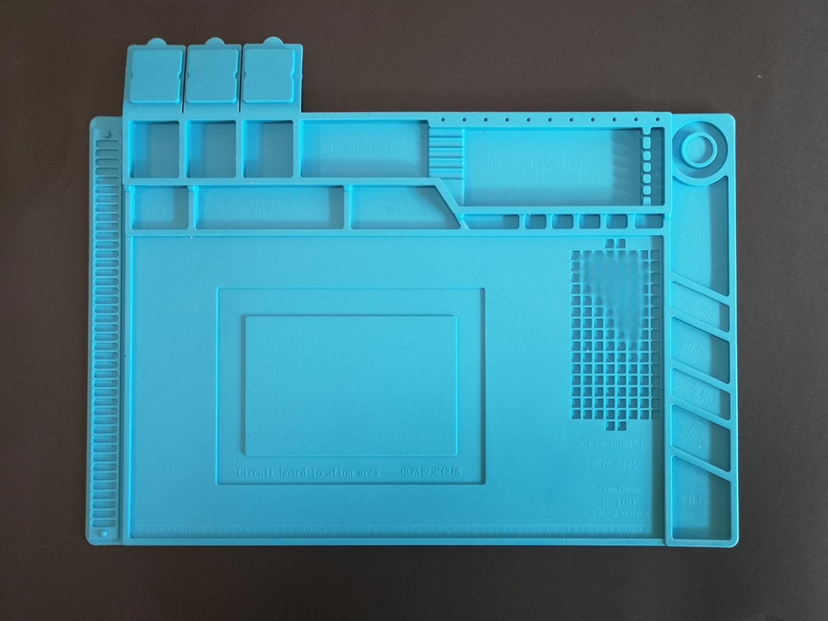 Heat Resistant Silicone Soldering Mat photo review