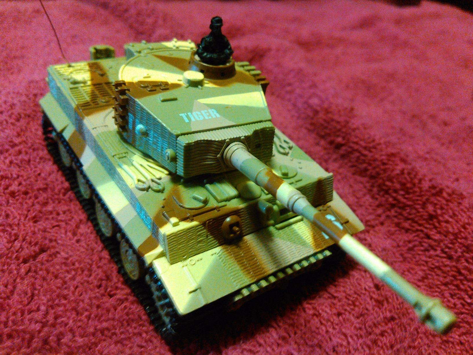 Remote Control Mini Tank Tiger Military Model photo review