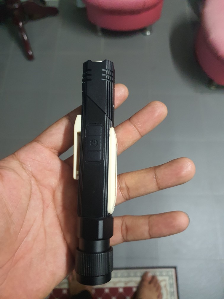 Handy 90 Degree Rechargeable Flashlight photo review