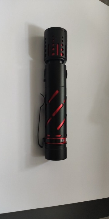 Premium Laser Flashlight With USB Clip Pen photo review