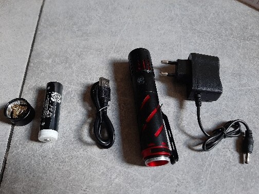 Premium Laser Flashlight With USB Clip Pen photo review