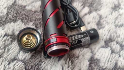 Premium Laser Flashlight With USB Clip Pen photo review