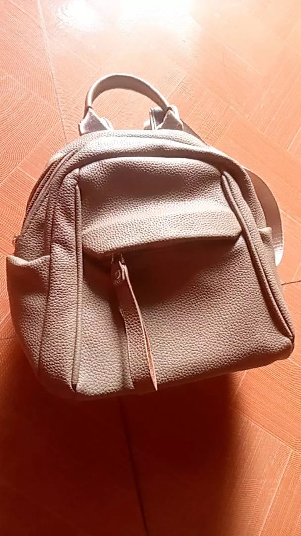 Style Trendy Leather Backpack for Women photo review