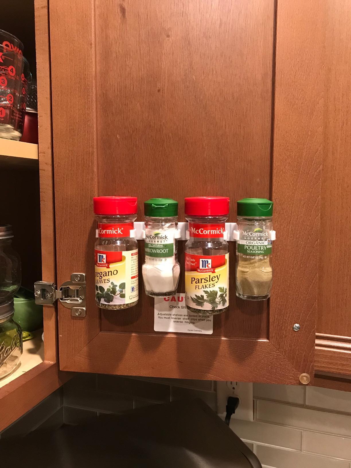 Spice Gripper Clip Strips for Kitchen Wall Mount photo review