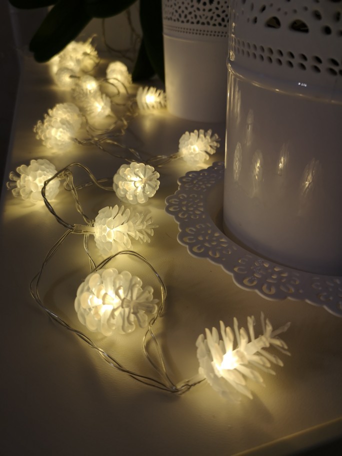 Home Decor Led Warm Pinecone Lamp photo review