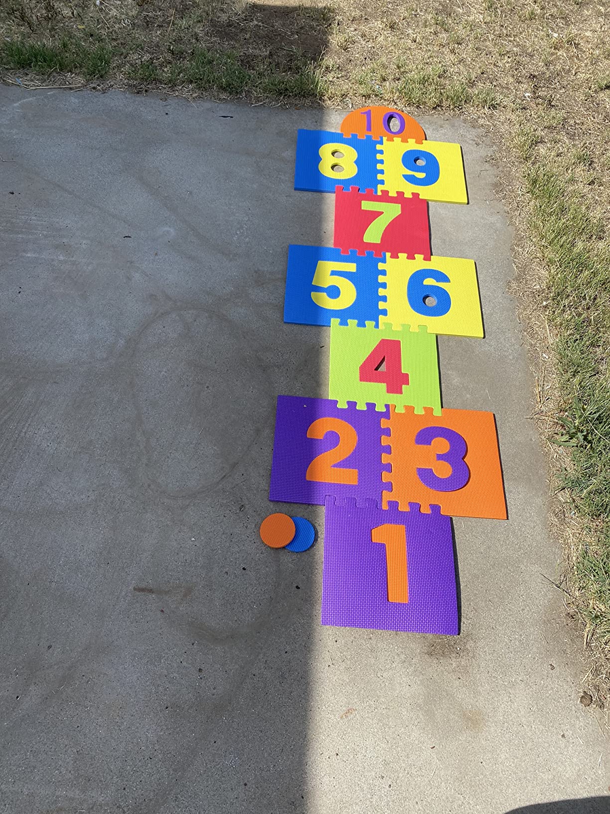 Hopscotch Game, Digital Springboard Game Cushion Ring photo review