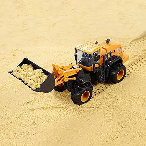 Remote Control Loader Truck With Alloy Shovel For Kids