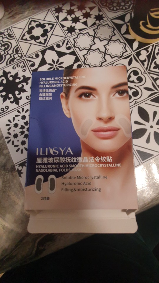 Hyaluronic Acid Microneedle Patches Frown Lines Removal, Nasolabial Fold photo review