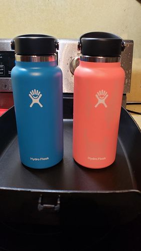 Plastic Spray Gradual Change Space Bottle Stainless Steel Water Bottle photo review