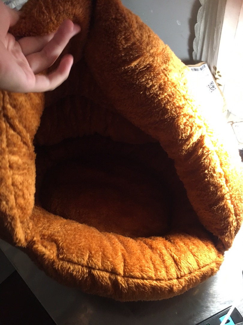 Igloo For Cats And Dogs - Pet Bed Kennel photo review