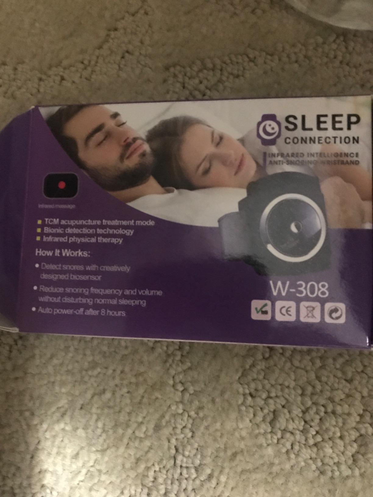 Infrared Stop Snoring Wristband Sleep Helper photo review