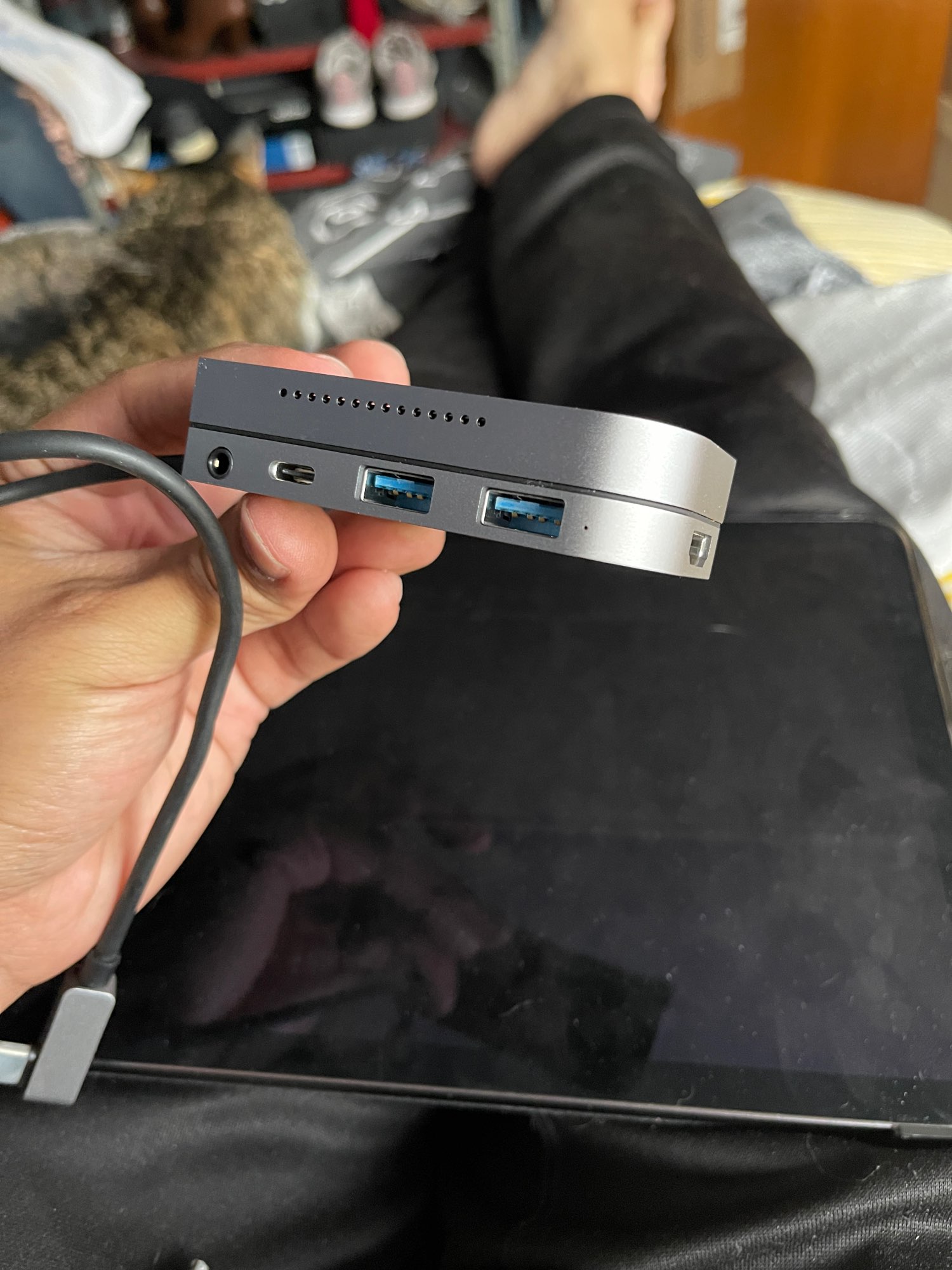 Ipad Pro Docking Station, Usb C Hub Adapter For Ipad Pro photo review