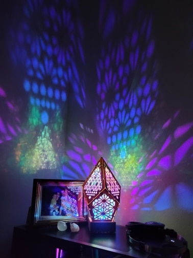 Kaleidoscope Bohemian Lights Lamp photo review