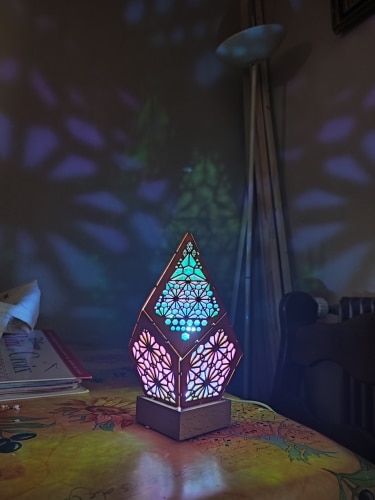 Kaleidoscope Bohemian Lights Lamp photo review
