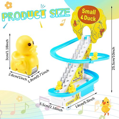 Educational Climbing Stairs Track Toy With Light And Music For Kids