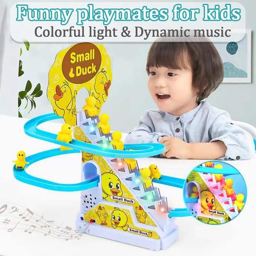 Educational Climbing Stairs Track Toy With Light And Music For Kids