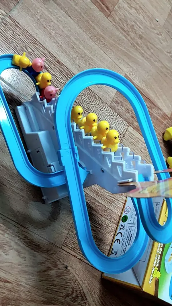 Educational Climbing Stairs Track Toy With Light And Music For Kids photo review