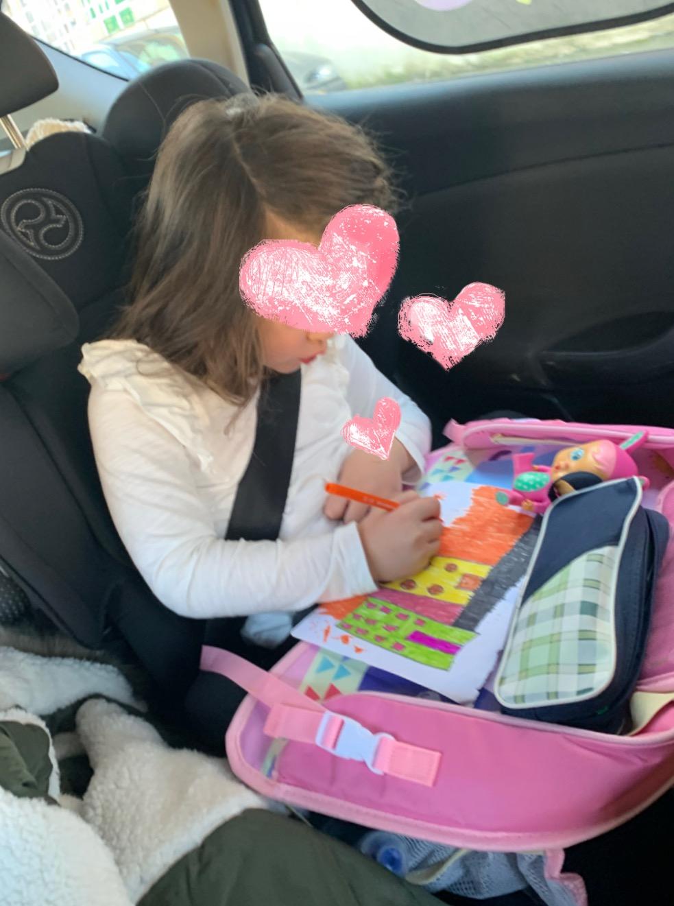 Kids Car Seat Travel Play Tray - Safety At Its ! photo review