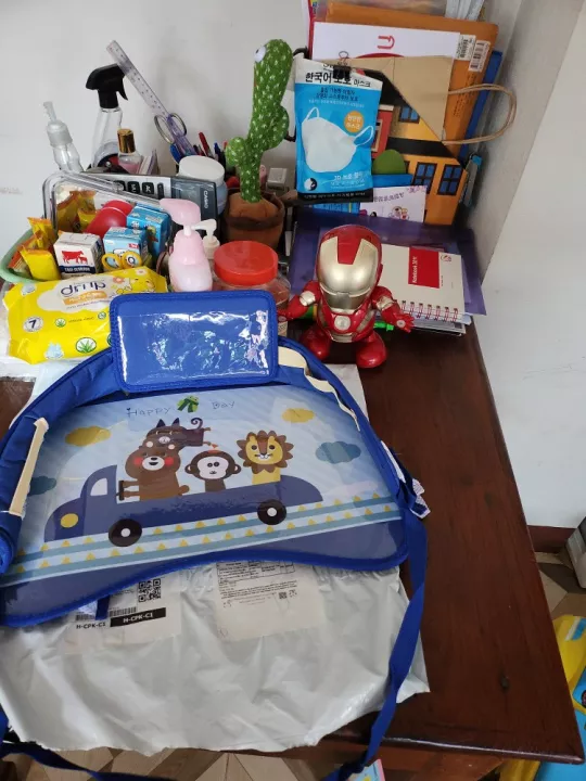 Kids Car Seat Travel Play Tray - Safety At Its ! photo review