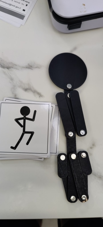 Kids Wooden Stick Men Puzzle Game for Fine Motor Skills photo review