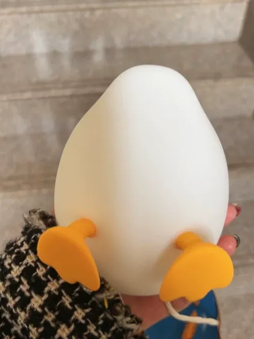 Rechargeable Duck Shaped LED Night Light for Kids, USB Charge, Dimmable, Phone Holder, Baby Gift, High Quality photo review