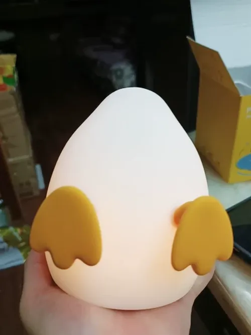 Rechargeable Duck Shaped LED Night Light for Kids, USB Charge, Dimmable, Phone Holder, Baby Gift, High Quality photo review