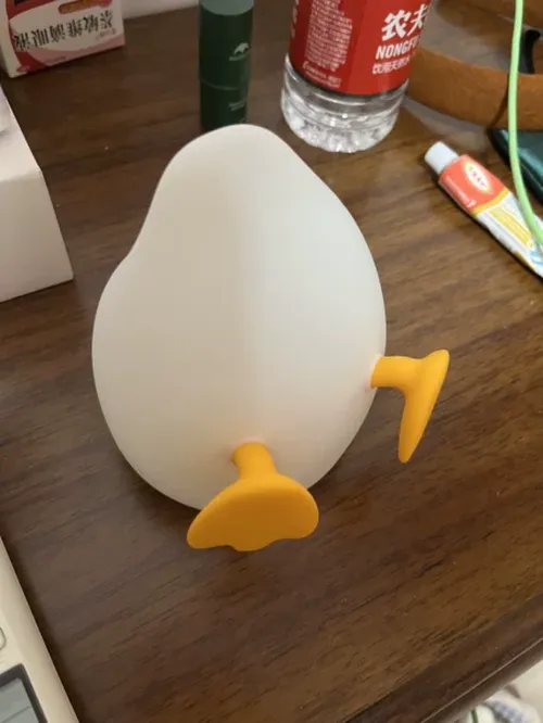 Rechargeable Duck Shaped LED Night Light for Kids, USB Charge, Dimmable, Phone Holder, Baby Gift, High Quality photo review