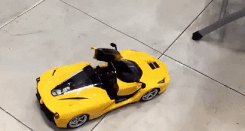 Scale Electric RC Car with Openable Doors For Boys
