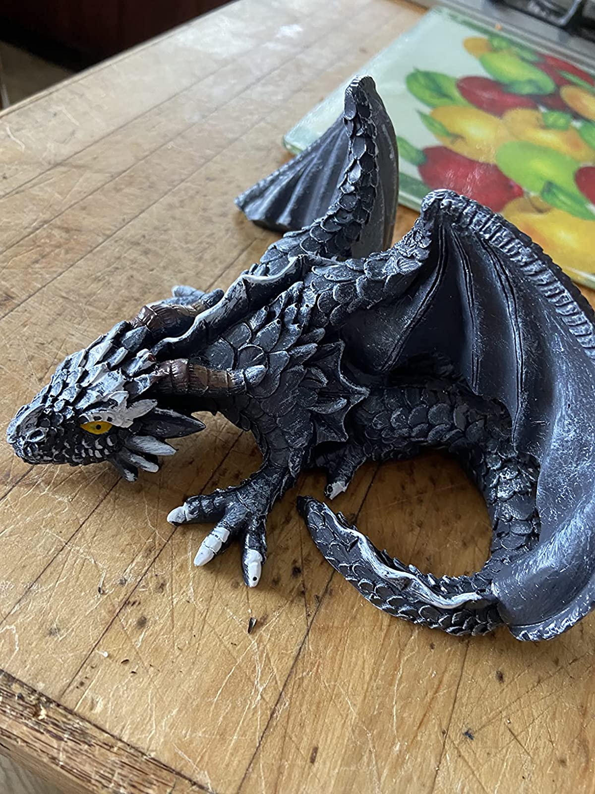 Large Squatting Dragon Sculpture photo review