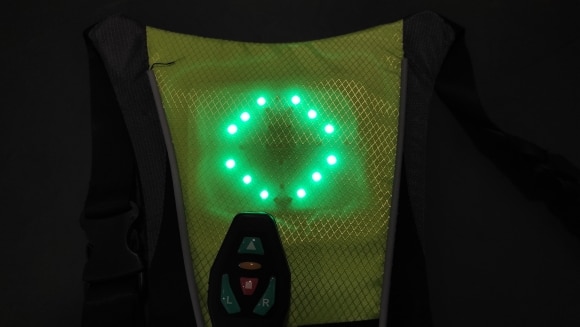 Led Cycling Vest photo review