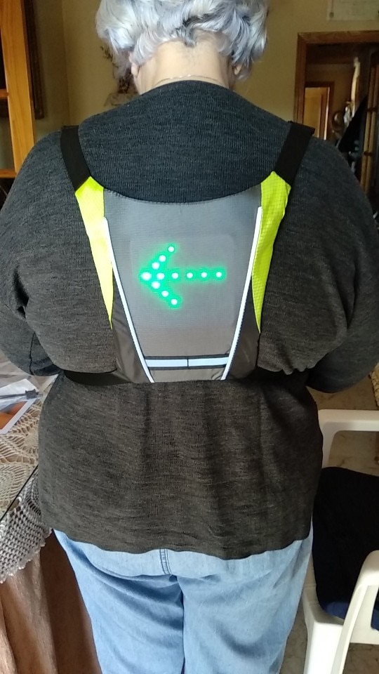 Led Cycling Vest photo review